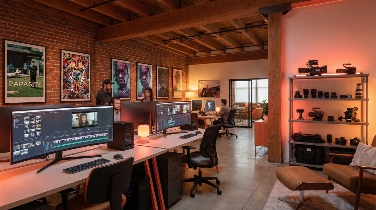 国产主播影视制作视频演示